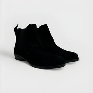 New David Tate Caddy Ankle Boots, Women's Black Suede Leather US Sz 5M
